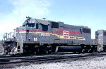 Louisville & Nashville SD38-2 #4503, on the Boyles Yard hump lead, 